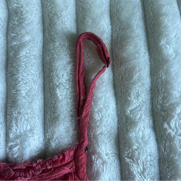 NWOT RipCurl Womens Small Flowy Coral Romper - Picture 5 of 7